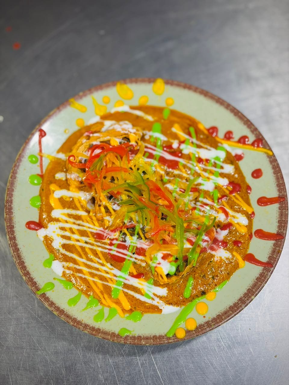 Veg Jaipuri as plated in the Krushnaleela White House kitchen