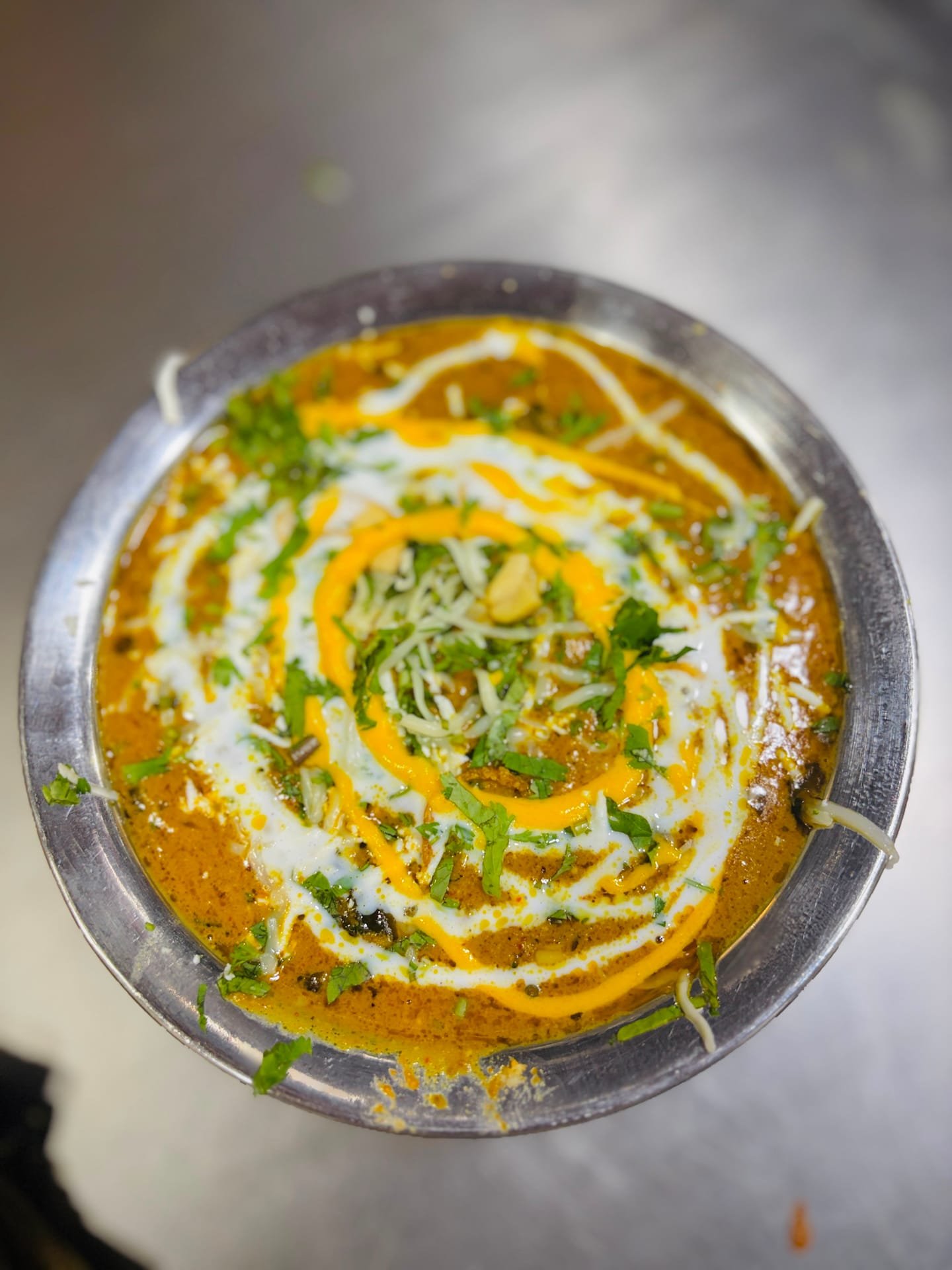 Veg Chingari as plated in the Krushnaleela White House kitchen