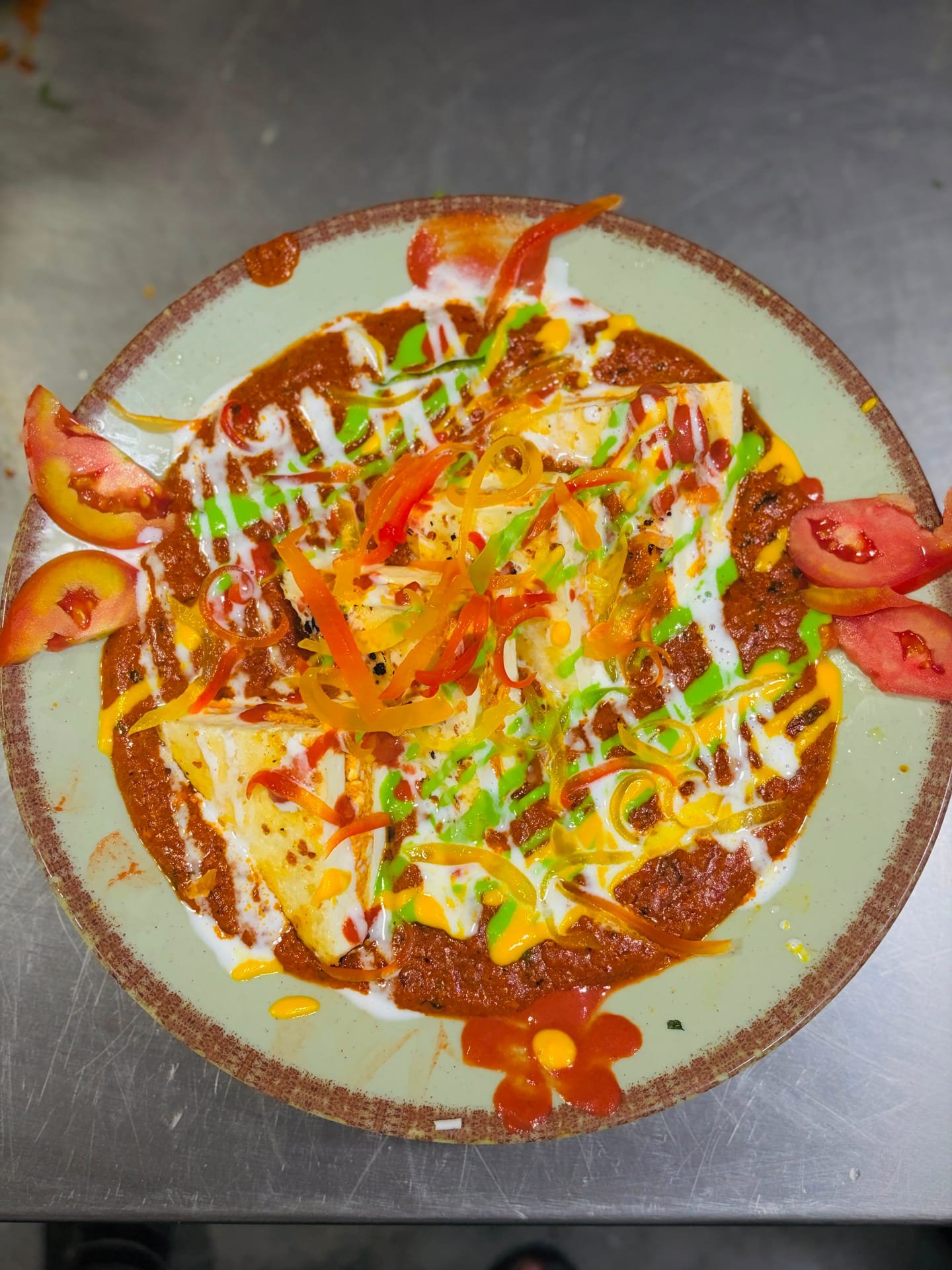 Special Methi Khamang as plated in the Krushnaleela White House kitchen
