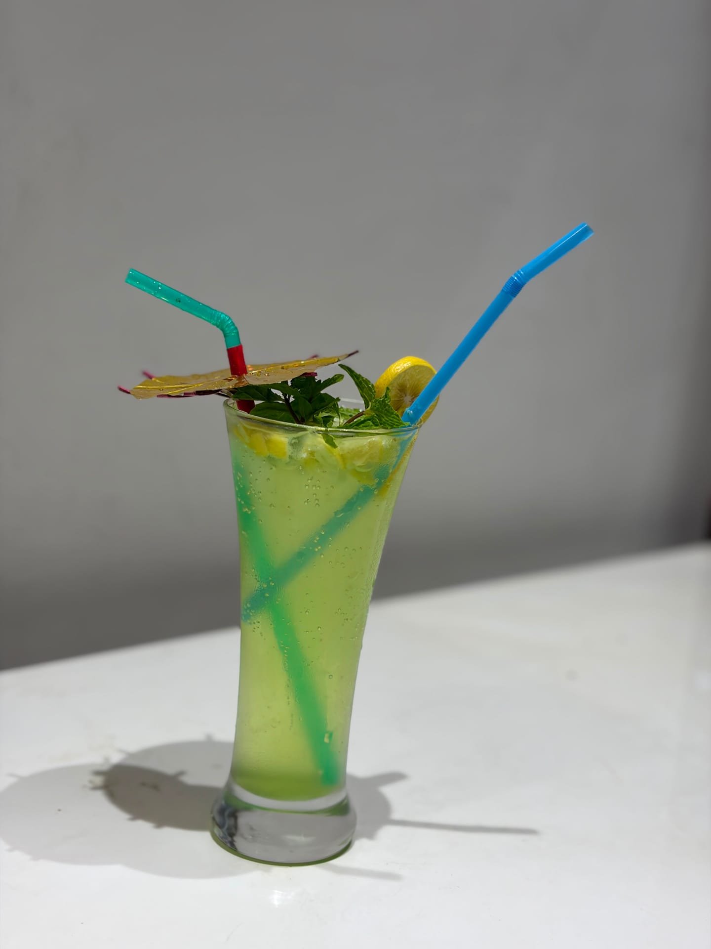 Virgin Mojito as plated in the Krushnaleela White House kitchen